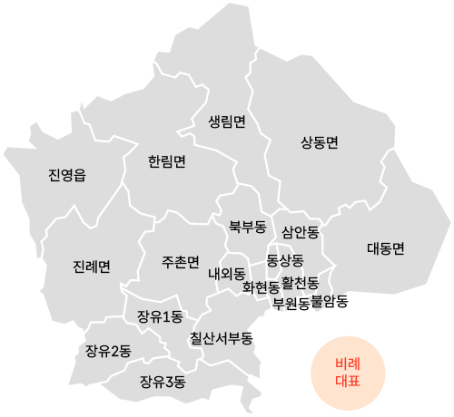 비례대표 지도