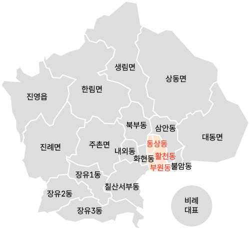 다선거구 지도