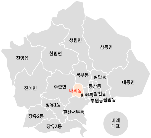 사선거구 지도